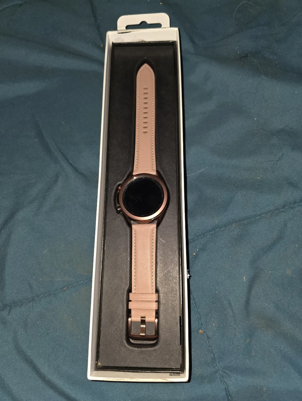 New, Rose Gold Samsung Smartwatch3 with Blush Leather Band